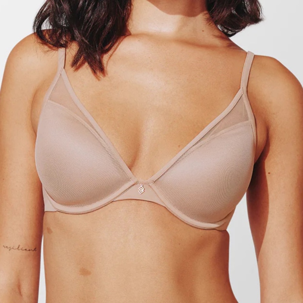 Thirdlove 24/7 Classic Uplift Plunge Bra 32D 1/2